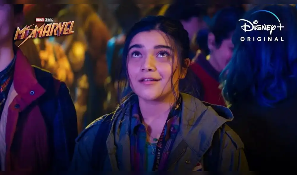 Iman Vellani interpreta a Kamala Khan en "Ms. Marvel". Foto: Disney+ Iman Vellani interpreta a Kamala Khan en "Ms. Marvel". Foto: Disney+