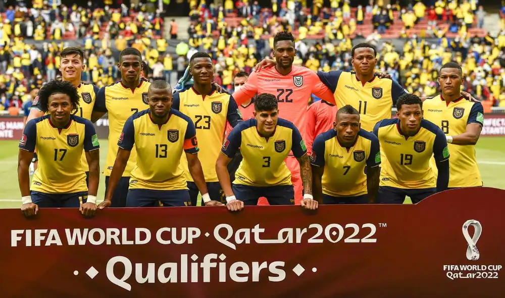 Ecuador clasificó al Mundial Qatar 2022 al quedar en cuarto lugar en las eliminatorias sudamericanas. Foto: AFP