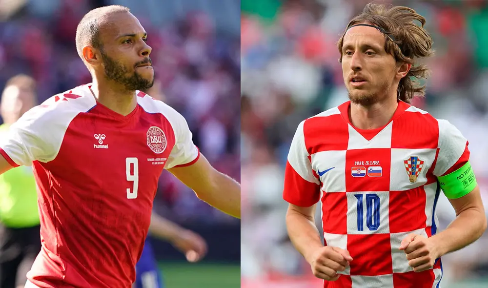 El duelo Dinamarca vs. Croacia se jugará en el Parken Stadion de Copenhagen. Foto: composición / AFP El duelo Dinamarca vs. Croacia se jugará en el Parken Stadion de Copenhagen. Foto: composición / AFP