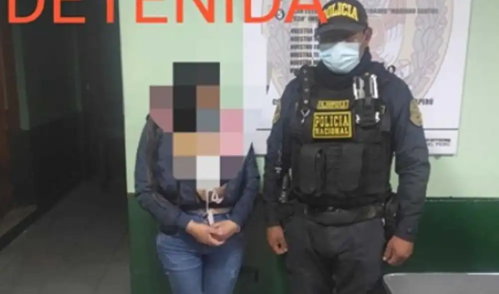 Policía continúa con las investigaciones contra fémina. Foto: Policía