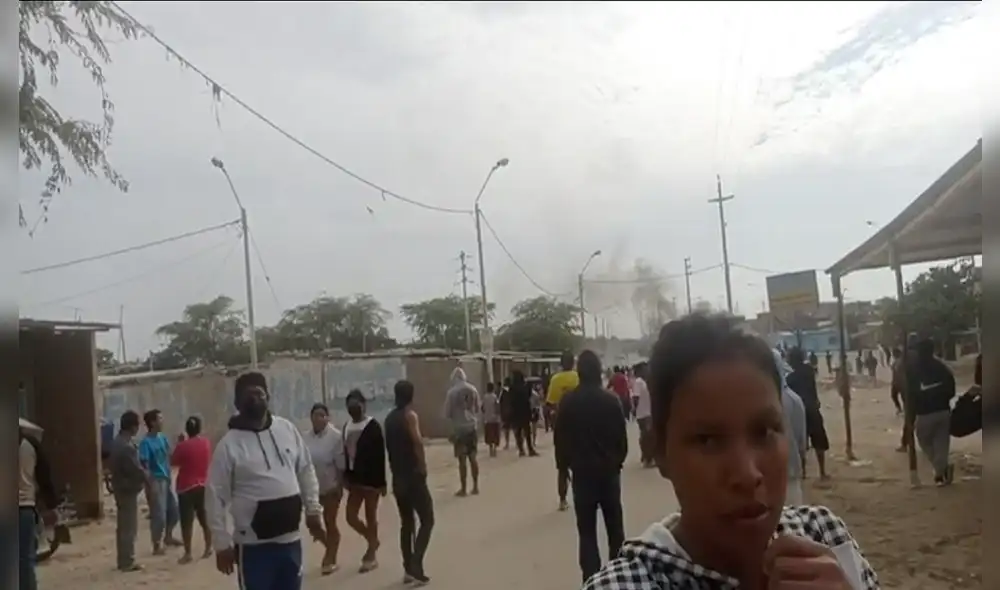 Pobladores piden apoyo para no ser desalojados de sus viviendas. Foto: Captura de pantalla Pobladores piden apoyo para no ser desalojados de sus viviendas. Foto: Captura de pantalla