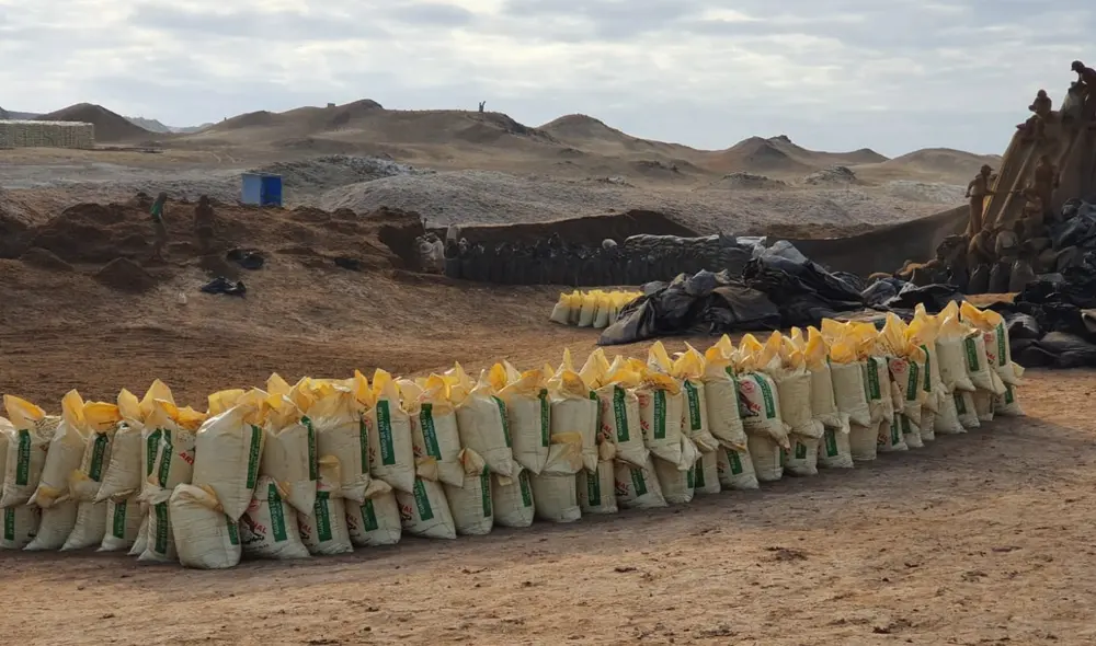 Entrega de guano va en línea con los objetivos establecidos en el plan de acción para la ejecución de la segunda reforma agraria. Foto: Midagri