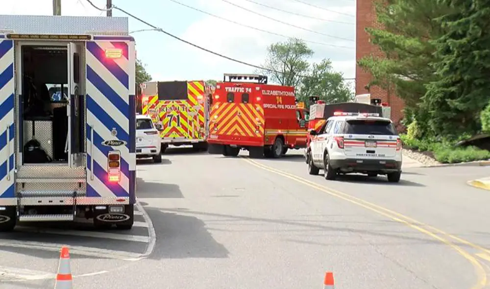 Además de las dos personas involucradas en el accidente, no se han reportado otros heridos. Foto: CNN