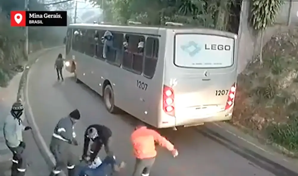 El malhechor recibió una tanda de golpes y huyó del lugar rápidamente. Foto: Clarín El malhechor recibió una tanda de golpes y huyó del lugar rápidamente. Foto: Clarín