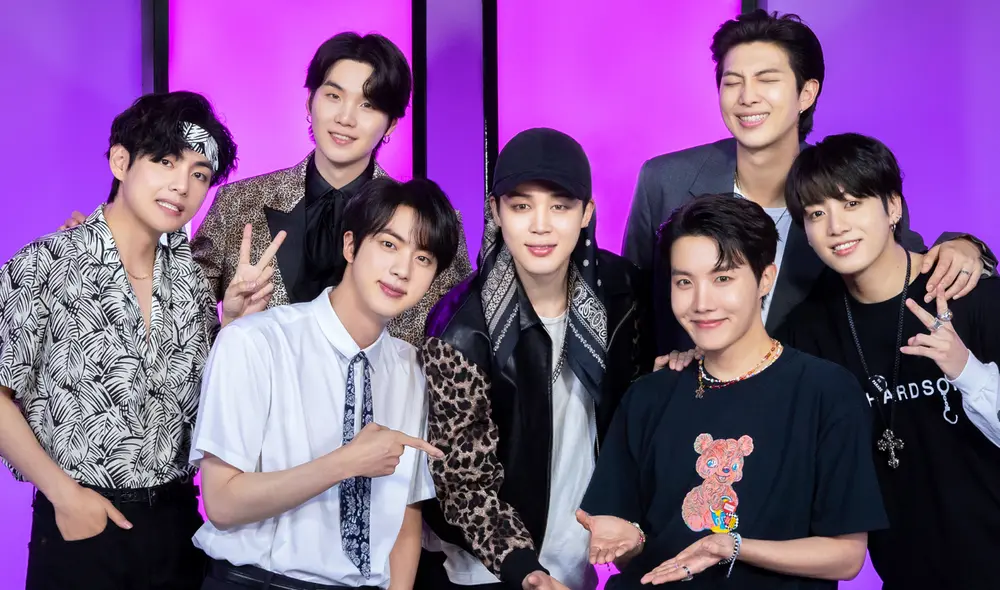 Integrantes de BTS en imagen promocional para FESTA 2022. Foto: Twitter @bts_bighit