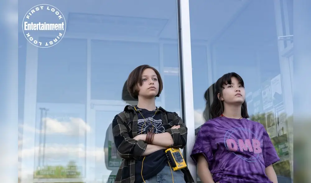 Sofia Rosinsky y Riley Lai Nelet en "Paper girls". Foto: Entertainment Weekly