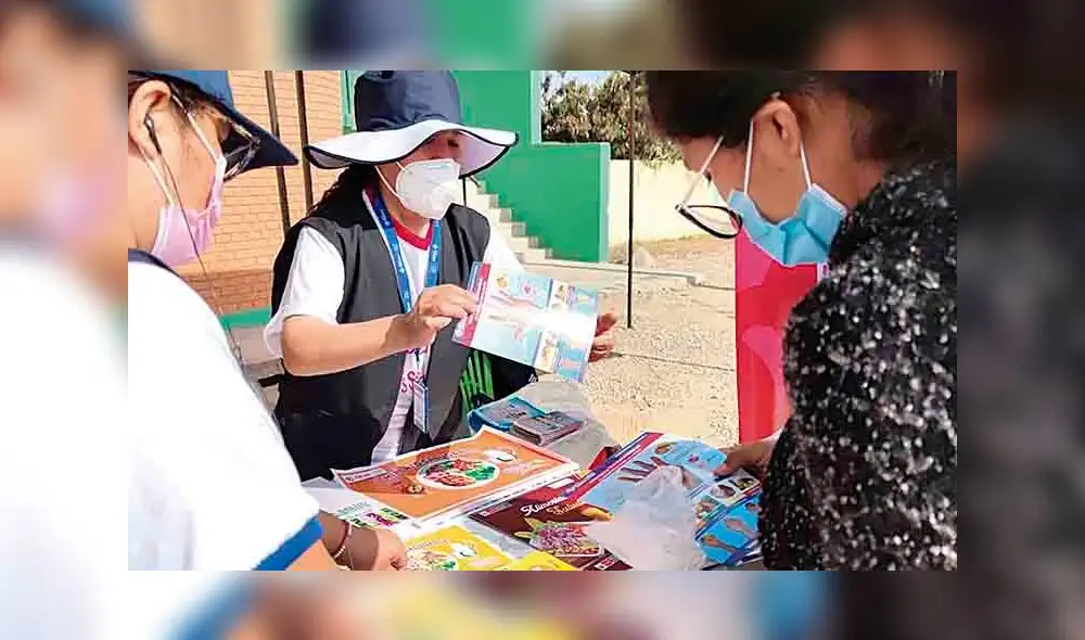 Enseñan a padres nutrición. Foto: cortesía Enseñan a padres nutrición. Foto: cortesía