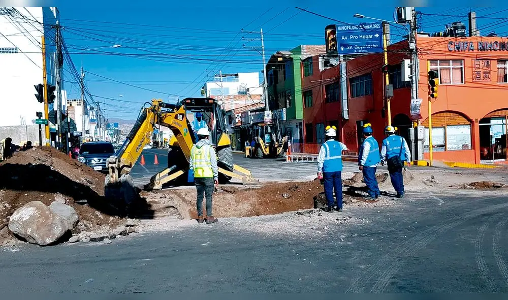 Sedapar repara tubería. Foto: La República