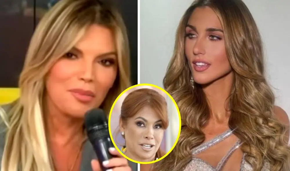 Jessica Newton sacó cara por Alessia Rovegno. Foto: difusión / Instagram