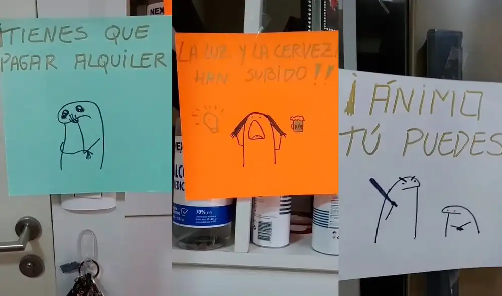 Las curiosas frases motivacionales de la joven han llamado la atención de cientos de usuarios. Foto: captura de TikTok