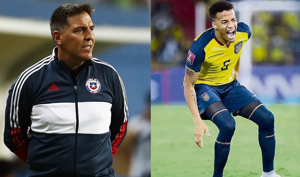 Eduardo Berizzo podría llegar al Mundial sin jugar las eliminatorias con Chile en caso de un fallo a favor por la demanda a Byron Castillo. Foto: composición EFE/La Tri