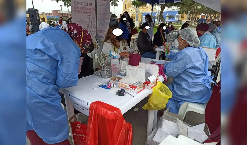 Ciudadanos pidieron información y algunos se hicieron la prueba. Foto: Y. Goicochea/La República