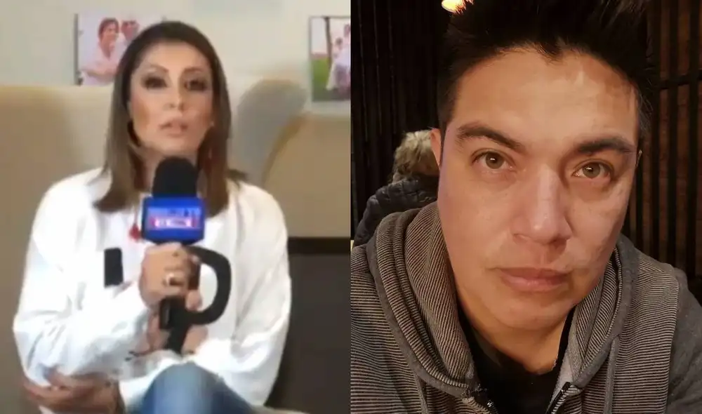 Karla Tarazona molesta con Leonard León por no firmar permiso para que sus hijos viajen a Estados Unidos. Foto: composición/ captura de ATV/ Instagram