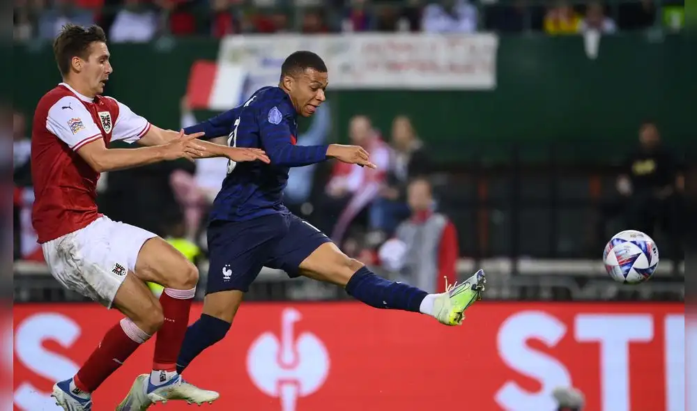 Kylian Mbappé fue campeón del mundo en el 2018. Foto: UEFA Nations League