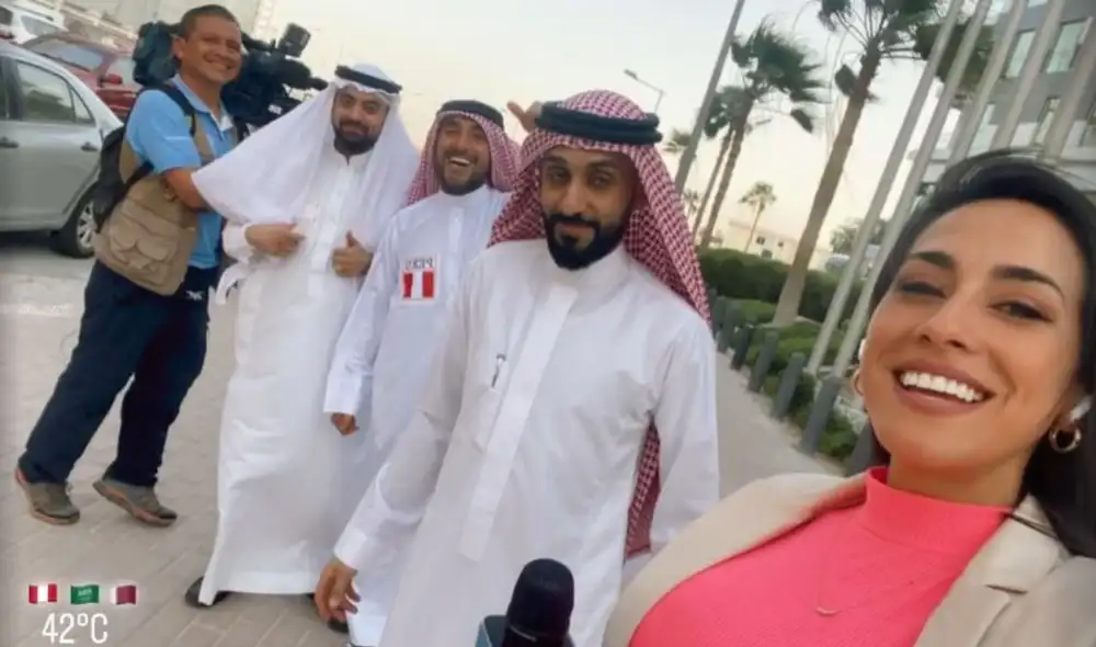 Esta fue la inesperada propuesta que Romina Vega recibió previo al partido de Perú para clasificar al Mundial de Qatar 2022. Foto: Instagram Esta fue la inesperada propuesta que Romina Vega recibió previo al partido de Perú para clasificar al Mundial de Qatar 2022. Foto: Instagram