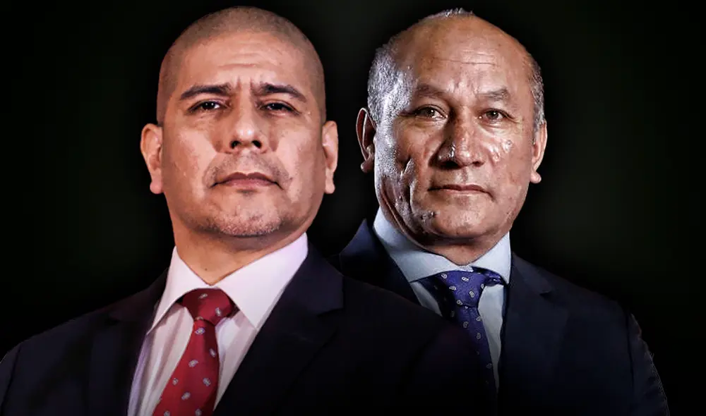 Senmache enfatizó que han “redoblado” las fuerzas policiales para conocer el paradero de lo exfuncionarios prófugos como Silva. Foto: composición Gerson Cardoso