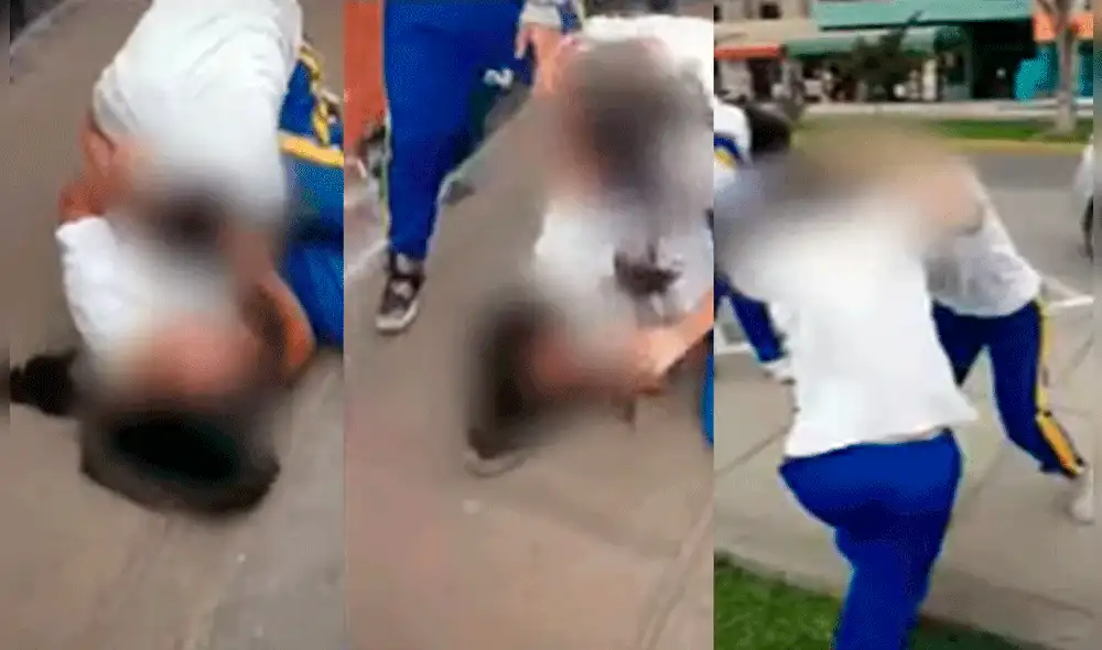 Padres de familia pidieron más seguridad en la escuela. Foto: captura de Panamericana