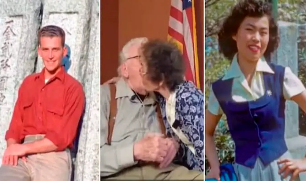 Duane Mann nunca perdió la esperanza de volver a ver a su amada Peggy Yamaguchi. Foto: captura de Facebook Duane Mann nunca perdió la esperanza de volver a ver a su amada Peggy Yamaguchi. Foto: captura de Facebook