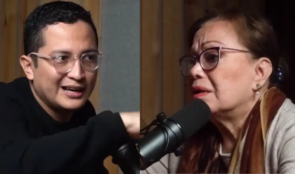 "Mientras tenga memoria, fuerza de voluntad, energía, ahí voy a estar”, dijo Haydee Cáceres sobre la actuación. Foto: Carlos Orozco/YouTube