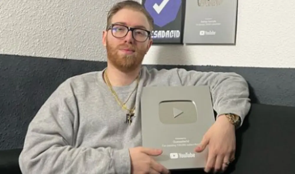 Rodrigo Quesada cuenta con 124.000 suscriptores en YouTube. Foto: Instagram