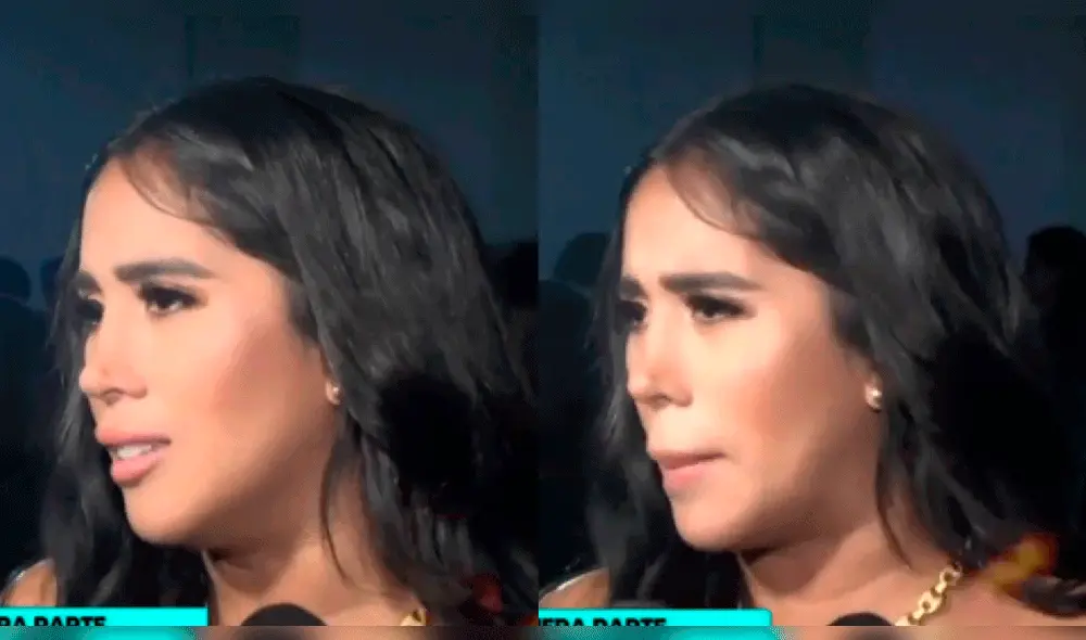 Melissa Paredes afirma que no busca beneficiarse del dinero de Rodrigo Cuba. Foto: composición Willax TV