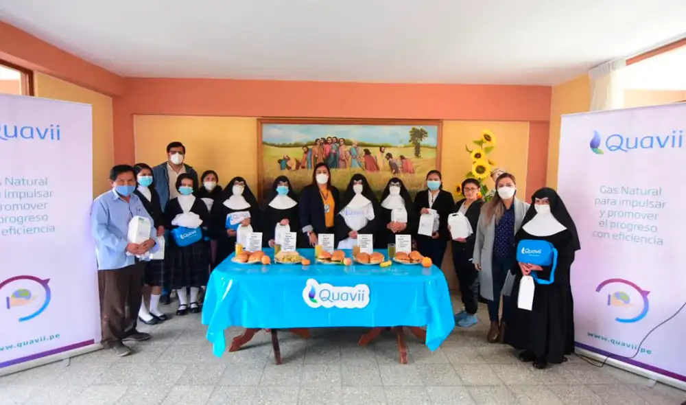 El asilo obtendrá un ahorro de más del 40% frente al costo que venían usando GLP. Foto: Quavii