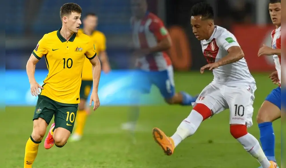 Perú vs. Australia se verán las caras el lunes 13 de junio por el repechaje al Mundial Qatar 2022. Foto: Socceroos/AFP