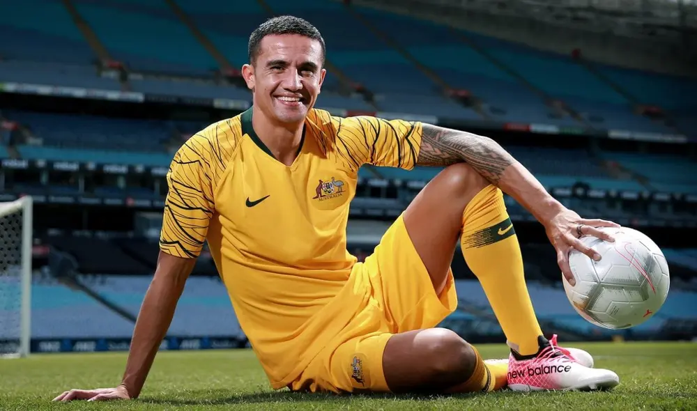 Cahill debutó con Australia en 2004. Foto: AFP