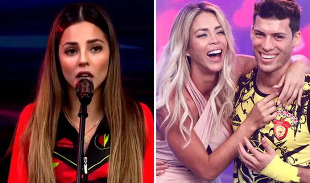 Luciana Fuster y Patricio Parodi confirmaron su relación desde hace varios meses. Foto: captura América TV