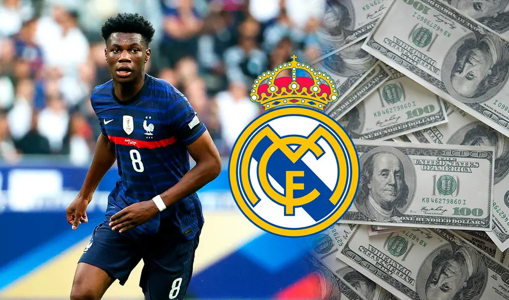 Conoce más sobre Aurélien Tchouaméni, el joven centrocampista francés por el que apostó el Real Madrid. Foto: composición/La República