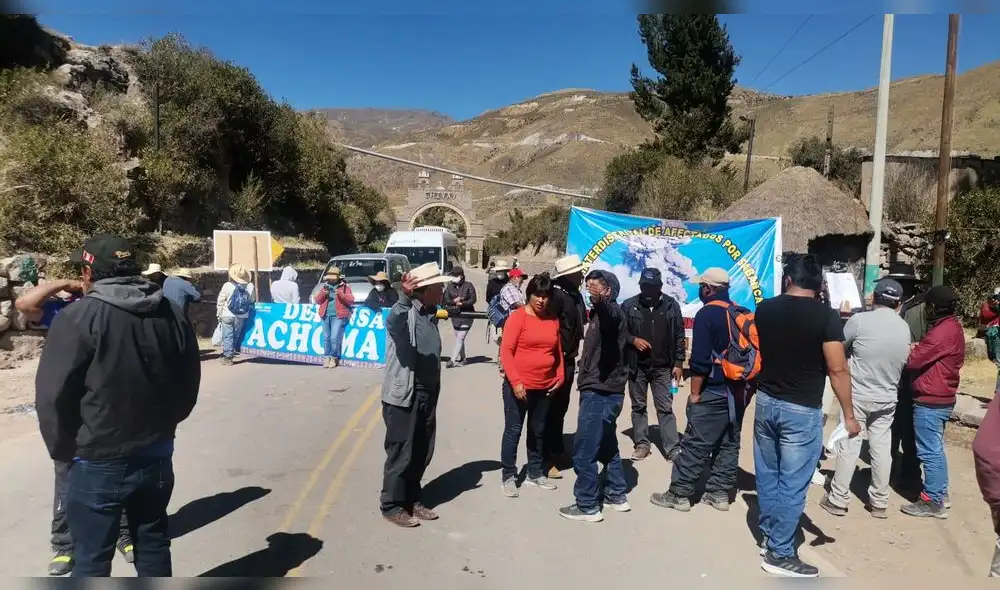 La medida de protesta perjudica también a los turistas de dicha provincia, quienes tienen el anhelo de visitar el Cañón del Colca. Foto: La República