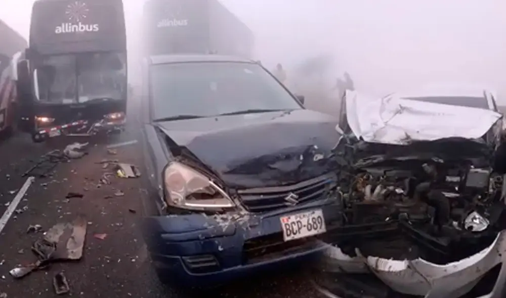Accidente se registró la mañana de este sábado. Foto: composición La República / captura de Exitosa Noticias