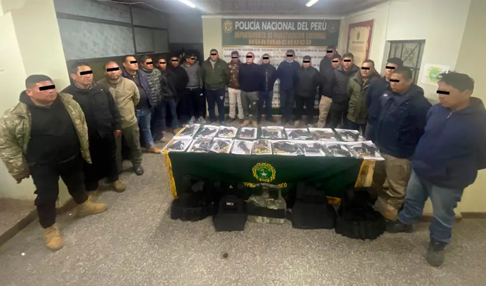 Delincuentes pretendían tomar la mina para explotarla. Foto: PNP