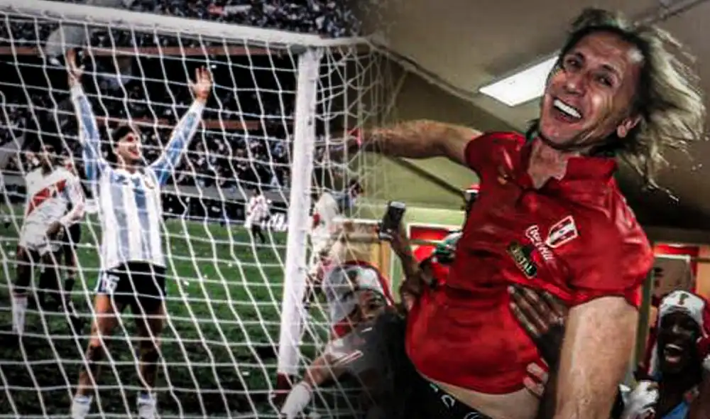 Ricardo Gareca marcó el gol de la selección argentina en el duelo ante Perú el 30 de junio de 1985. Foto: composición Jazmin Ceras / FPF
