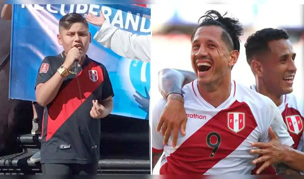 Gadiel Bellido interpreta popular canción para Lapadula. Foto: composición/La República Gadiel Bellido interpreta popular canción para Lapadula. Foto: composición/La República