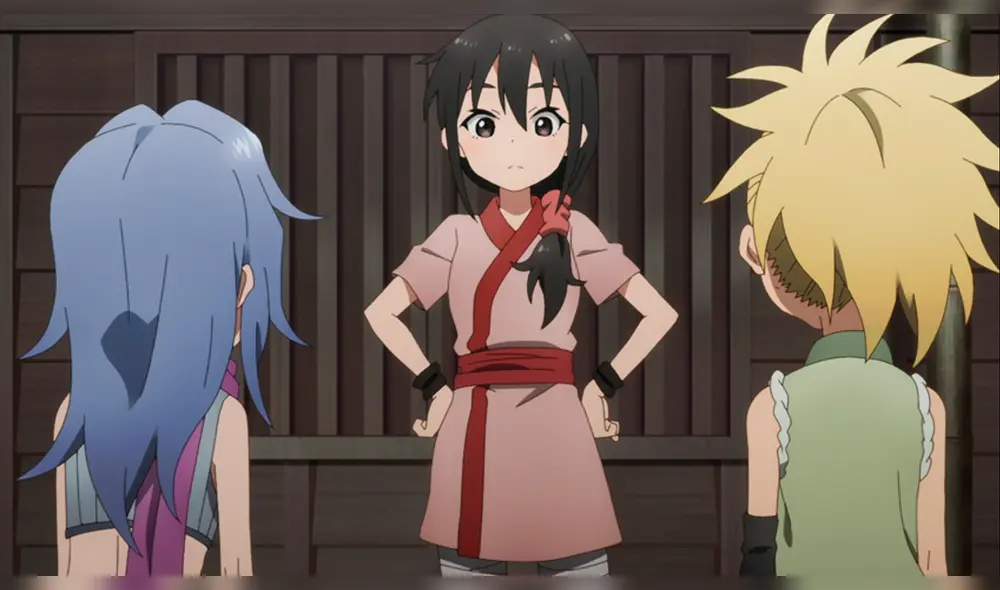 Tachiaoi y su equipo en el capítulo 10 de "Kunoichi Tsubaki no mune no uchi". Foto: CloverWorks Tachiaoi y su equipo en el capítulo 10 de "Kunoichi Tsubaki no mune no uchi". Foto: CloverWorks