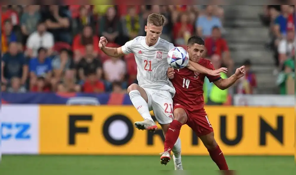 Revisa todo los detalles del España vs. República Checa. Foto: EFE.