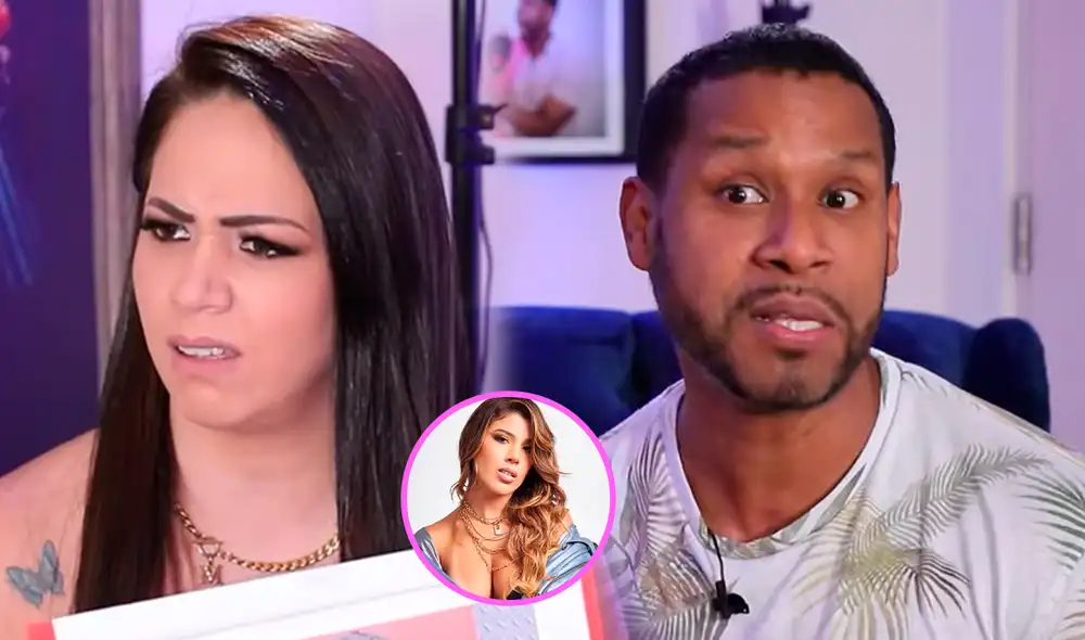 Melissa Klug entiende por qué Edson Dávila tiene amistad con la mayoría de los personajes de la farándula. Foto: composición/captura de YouTube/Instagram