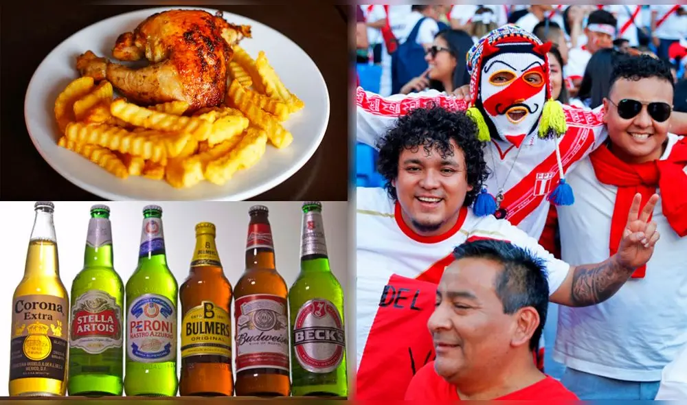 Conoce cuáles son los productos que más consumen los peruanos cuando juega la Blanquirroja. Foto: Andina/GLR/Composición LR