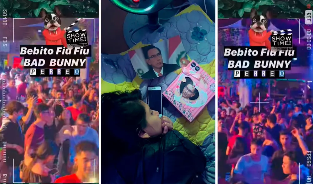 Luego de que escucharon los primeros segundos de la canción viral, los asistentes la cantaron a una sola voz. Foto: captura de TikTok Luego de que escucharon los primeros segundos de la canción viral, los asistentes la cantaron a una sola voz. Foto: captura de TikTok