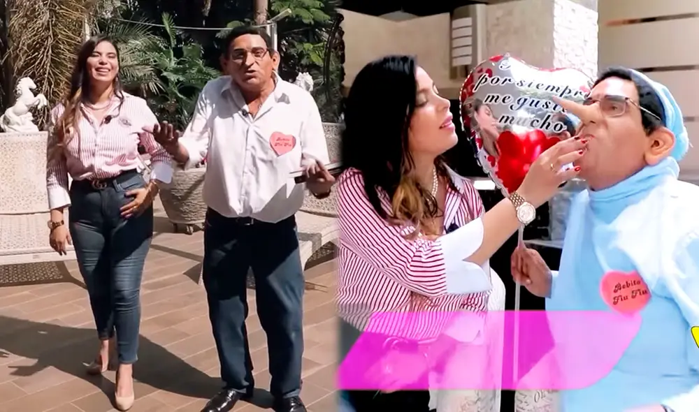 Zully Pinchi y ‘Martincito’ Vizcarra hicieron parodia. Foto: capturas Willax TV Zully Pinchi y ‘Martincito’ Vizcarra hicieron parodia. Foto: capturas Willax TV