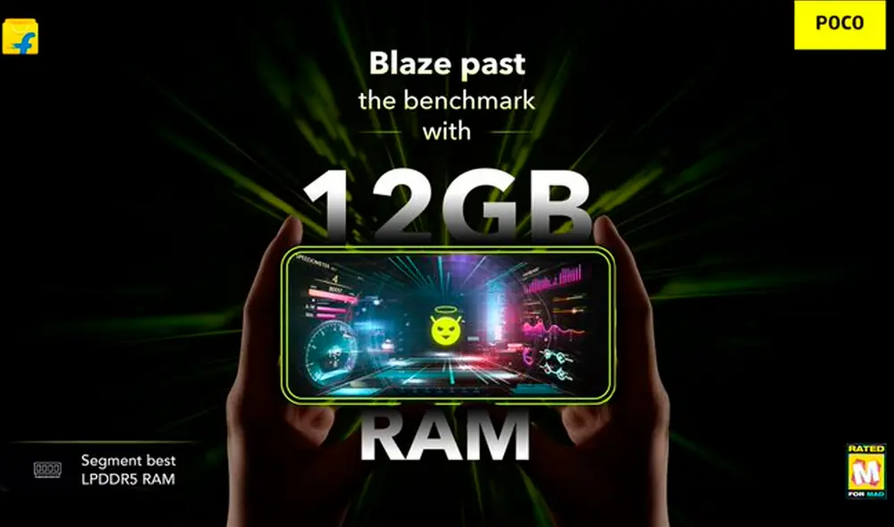 El POCO F4 5G es una versión del Redmi K40S. Foto: Twitter Xiaomi India