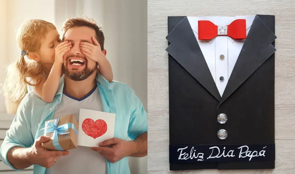 En este Día del Padre, revisa aquí las mejores tarjetas hechas a mano para papá en su día. Foto: Composición/Art & Crafts/Youtube