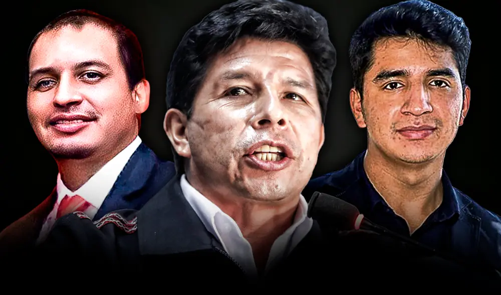 Pedro Castillo aseguró que no ha vuelto a conversar con sus sobrinos Fray Vásquez y Gian Marco Castillo. Foto: composición de Gerson Cardoso/La República