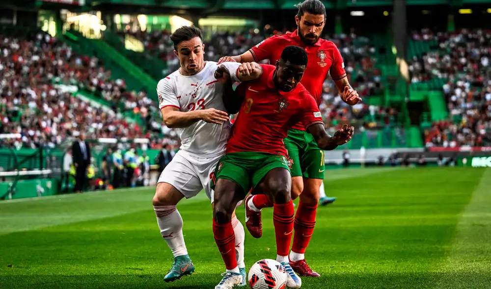 El partido Portugal vs. Suiza se jugará en el Stade de Geneve. Foto: AFP