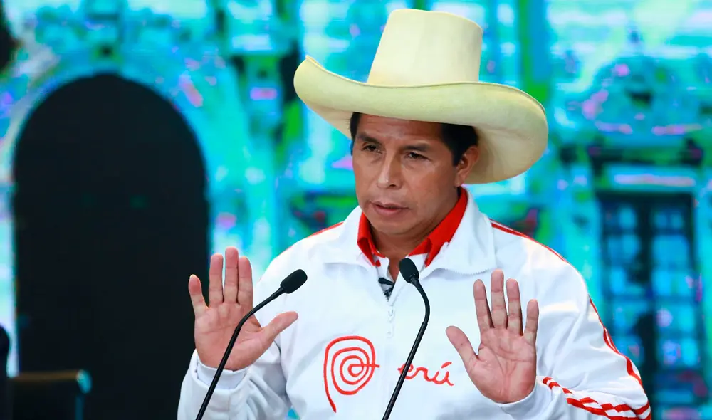 El presidente Pedro Castillo ofreció una entrevista en vivo este domingo 12 de junio después de tres meses de silencio. Foto: Andina