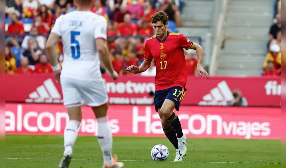 España sigue invicta en el grupo A2 de la Nations League. Foto: Twitter/selección española España sigue invicta en el grupo A2 de la Nations League. Foto: Twitter/selección española