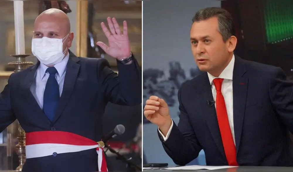 El jefe de Estado rompió su silencio con la prensa luego de 110 días sin brindar entrevistas a periodistas. Foto: composición LR