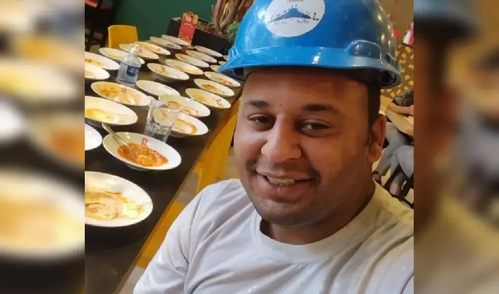 Un hombre en Sao Paulo, Brasil, fue sacado de un restaurante después de consumir 15 platos con pasta e intentar pedir otros ocho. Foto: Instagram Un hombre en Sao Paulo, Brasil, fue sacado de un restaurante después de consumir 15 platos con pasta e intentar pedir otros ocho. Foto: Instagram