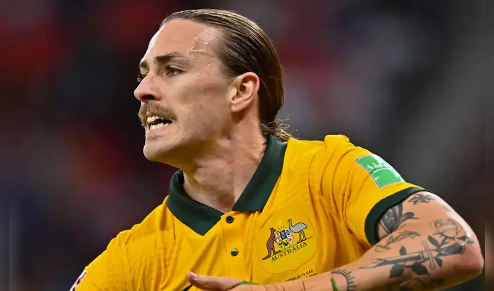 Jackson Irvine milita en el St. Pauli de la segunda división alemana. Foto: EFE